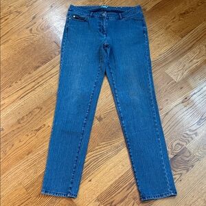 McLaughlin Skinny Jeans Blue Stretch Denim Size 6 Mid Rise